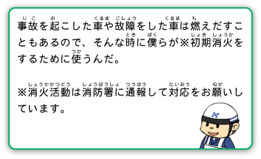 消火器