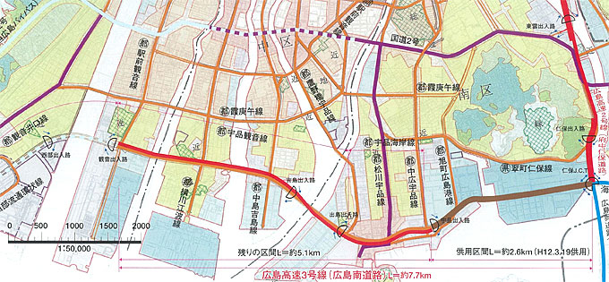 ３号線路線図